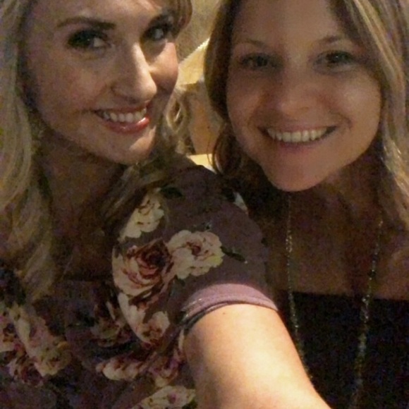 ❤️❗️Last 1! Small Floral off shoulder maxi dress - Picture 4 of 4